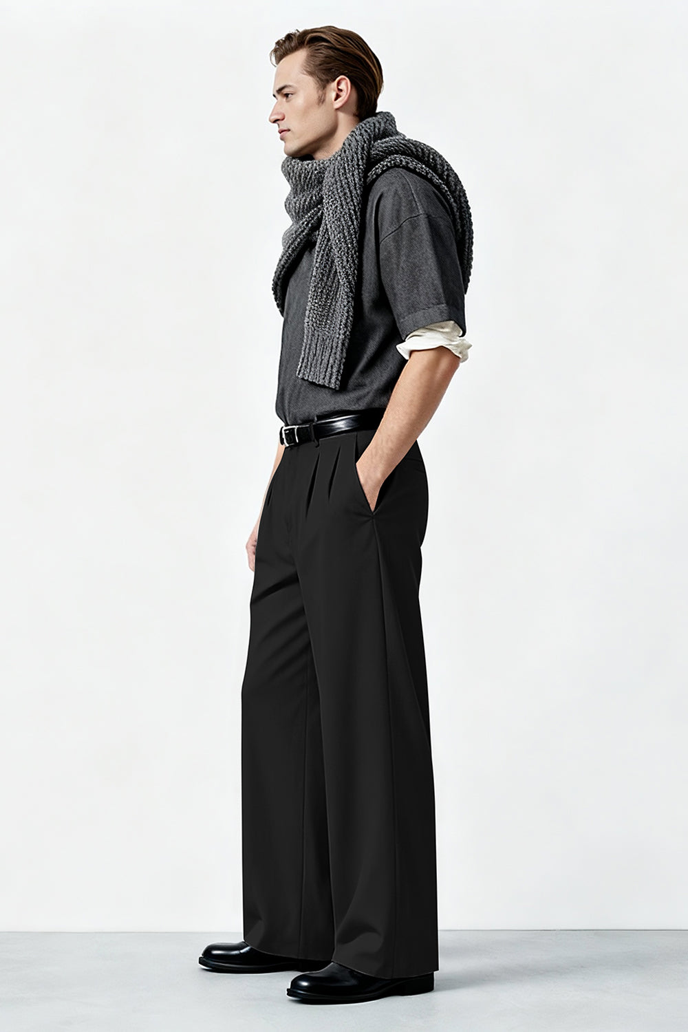 Men's Relaxed Baggy Pant - Black