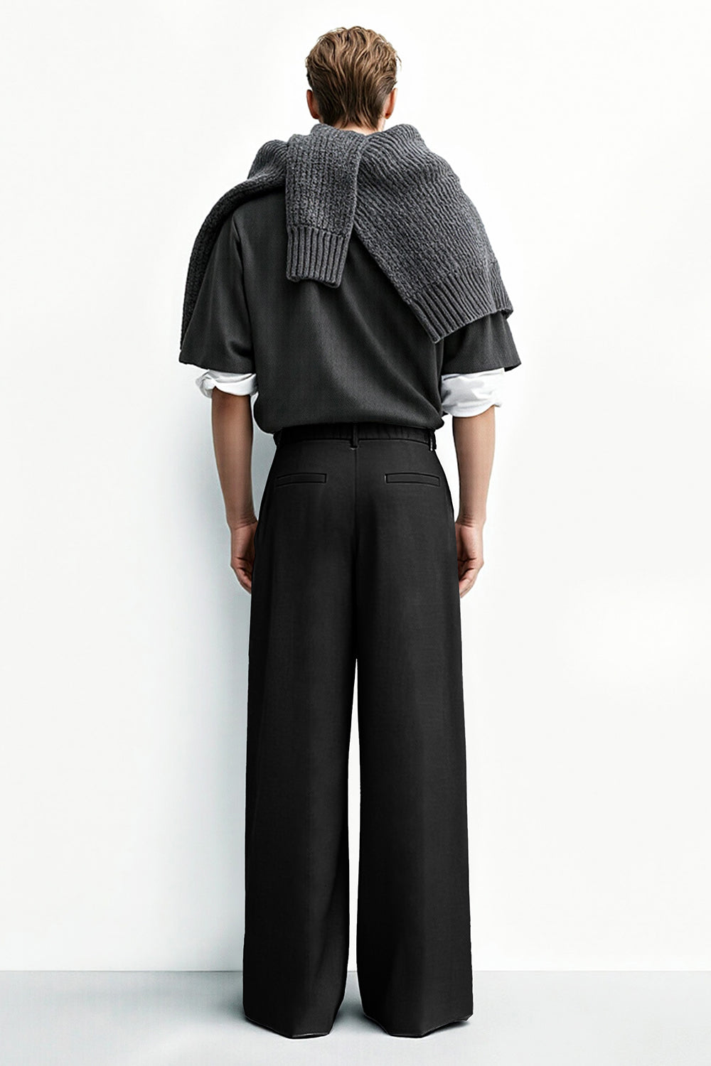 Men's Relaxed Baggy Pant - Black