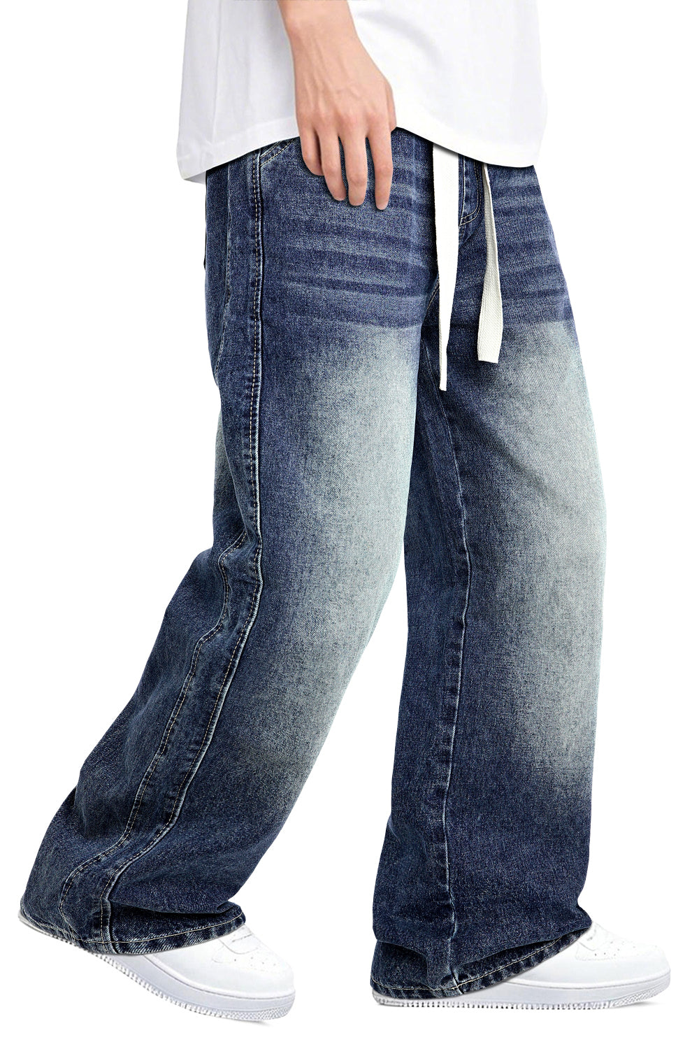 Men's Baggy Jean - Dark Blue