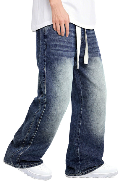 Men's Baggy Jean - Dark Blue