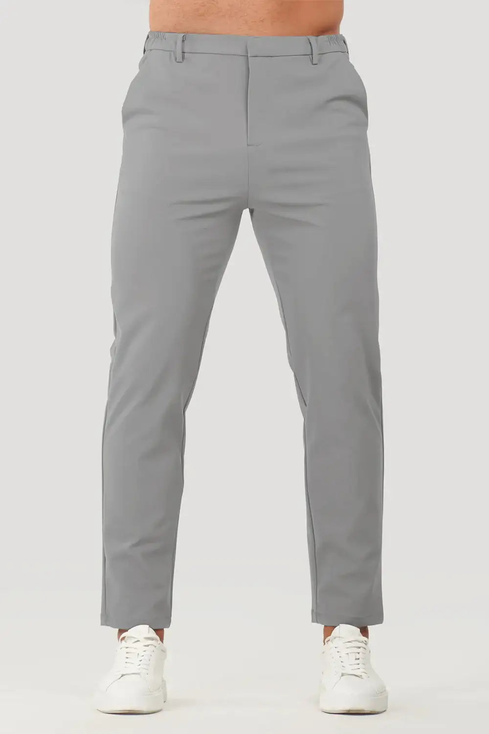 Mens Slim Fit Dress Pant - Grey For Sale GINGTTO Mens Slim Fit Dress Pant - Grey For Sale GINGTTO