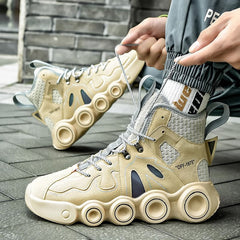 Unleash Your Fashion Potential: Trendy and Versatile Men's High-Top Shoes