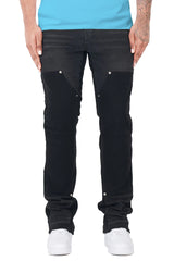 Gingtto Men's Bell-Bottom Flare Jeans: Classic Style with a Modern Twist