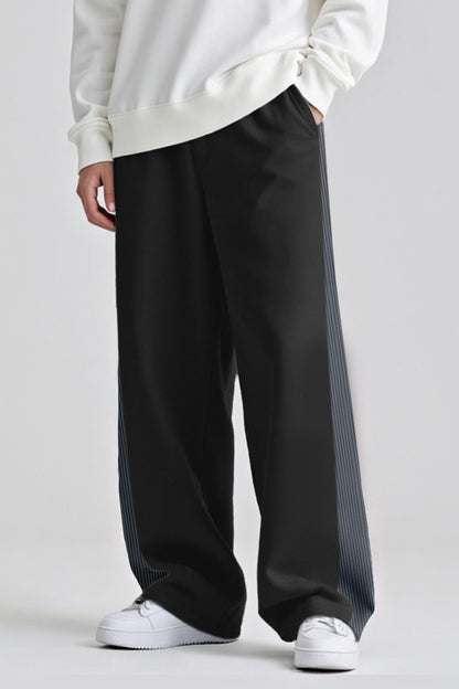Mens Ultra-loose Casual Pant - Black