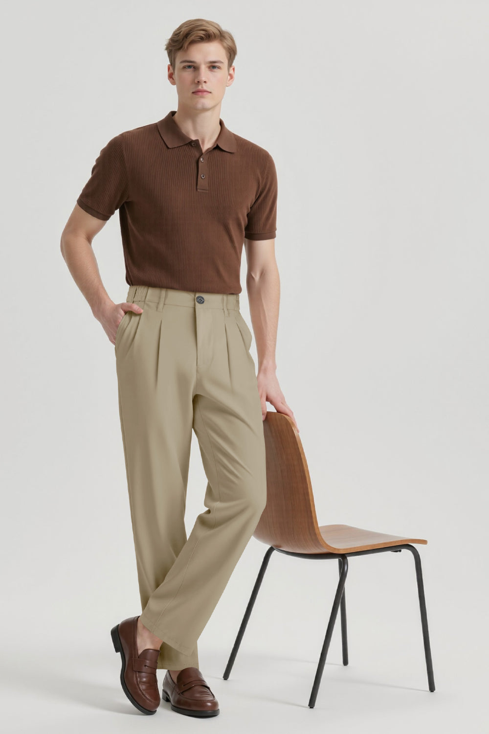 Men's Relaxed Fit Pant - Khaki