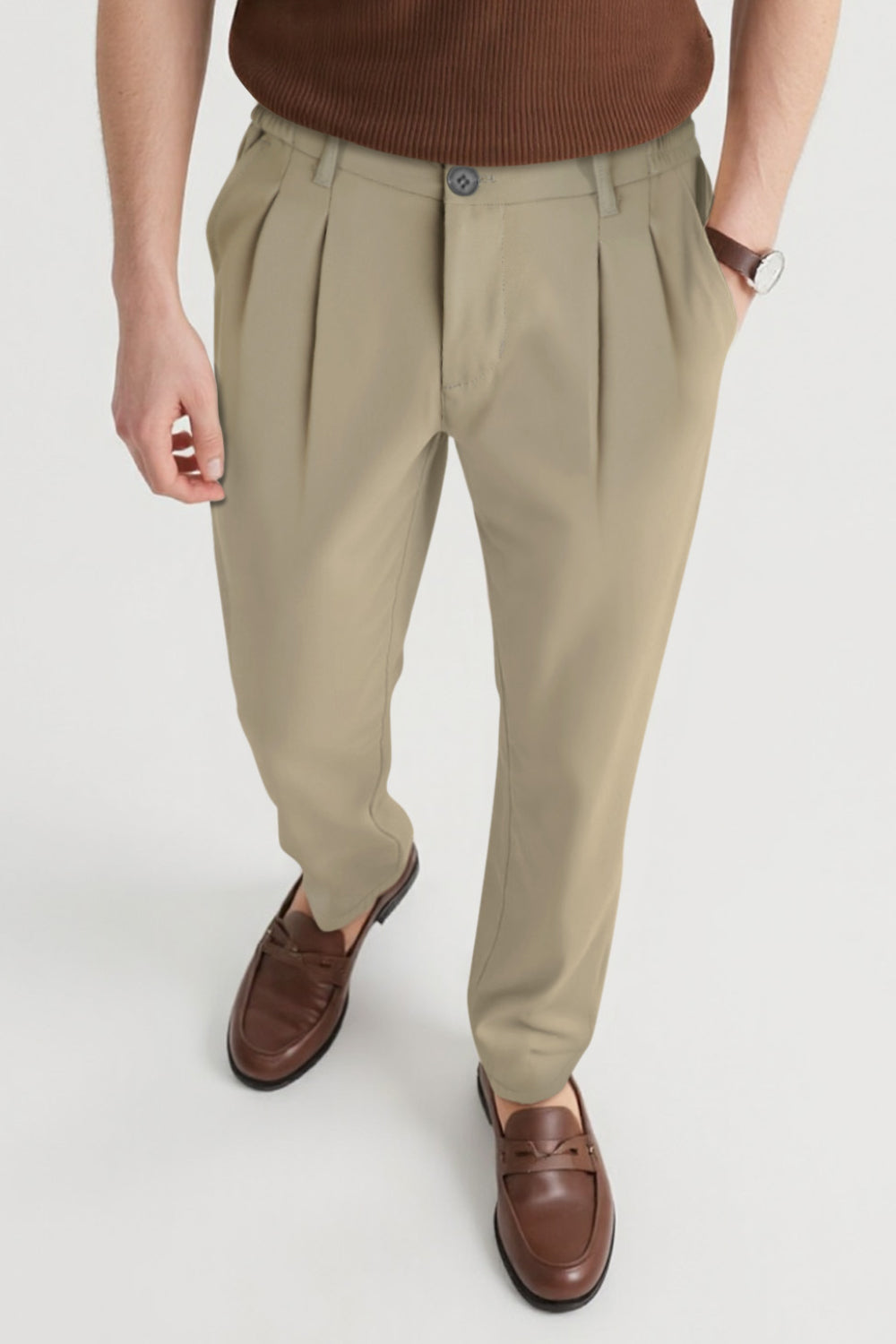 Men's Relaxed Fit Pant - Khaki
