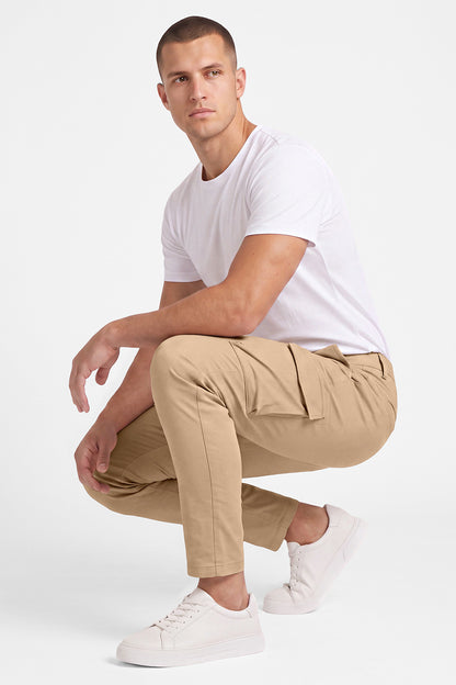 Match Pantalon cargo Wild camouflage pour homme-Rouge