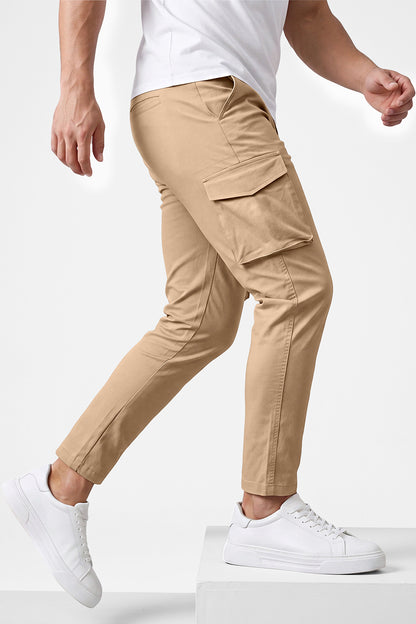 Match Pantalon cargo Wild camouflage pour homme-Rouge
