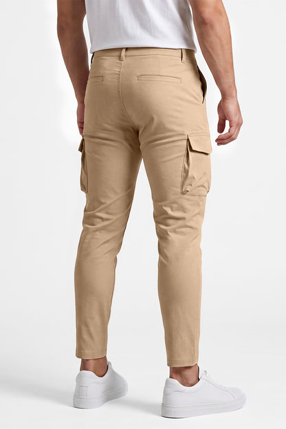 Match Pantalon cargo Wild camouflage pour homme-Rouge