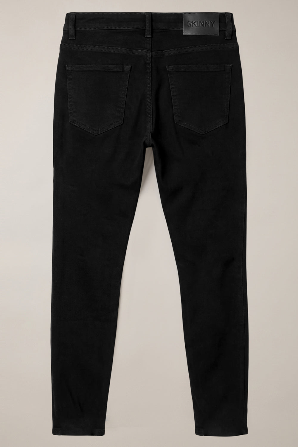 Zerrissene schwarze Sculpt-Skinny-Jeans für Herren