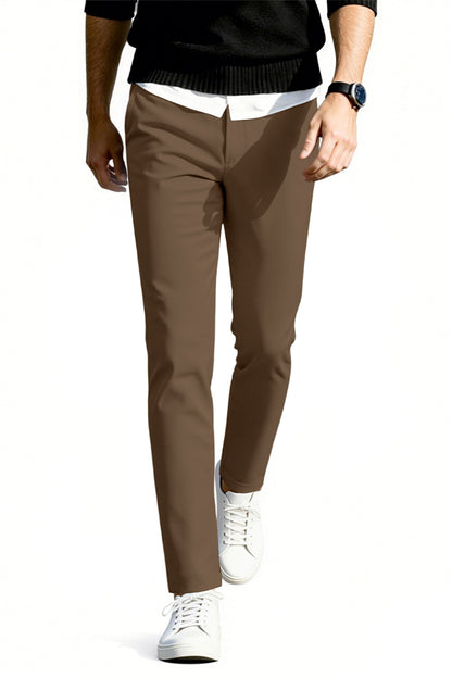Men's Relaxed Fit Dress Pant - Camel