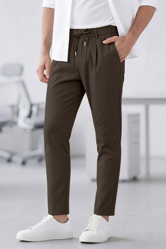 Men's Commuting 7*24 Business Pant - Dark Brown