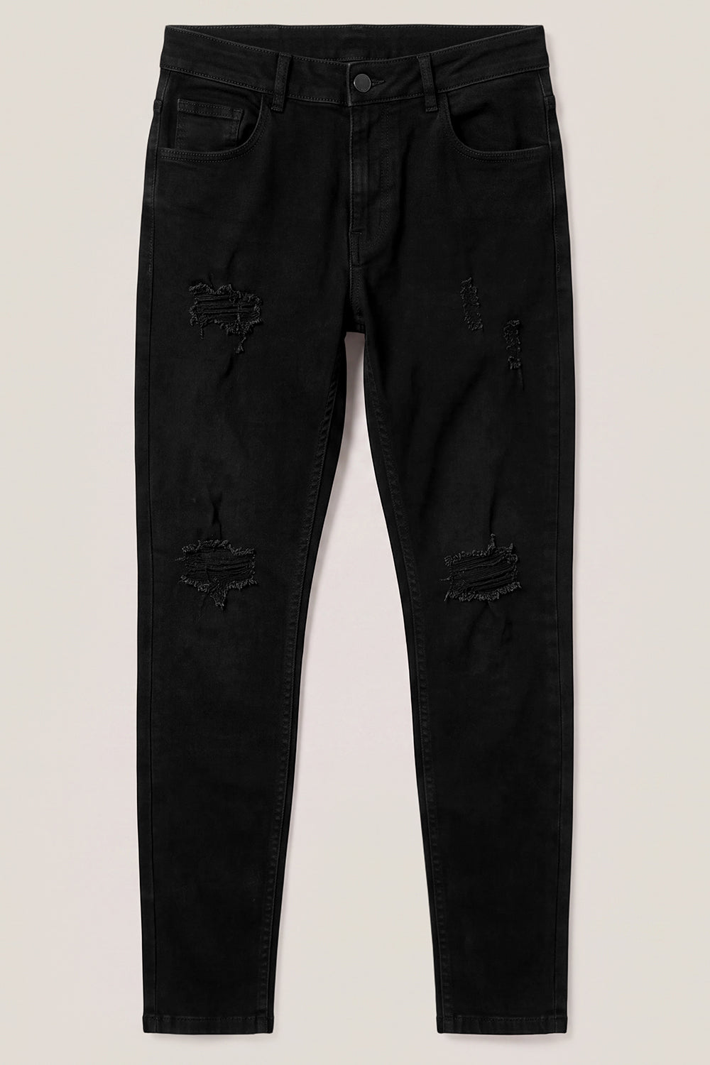 Gingtto Jeans déchirés pour homme