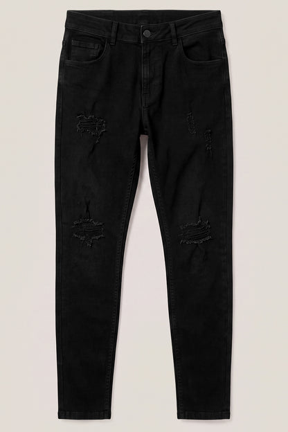 Gingtto Jeans déchirés pour homme