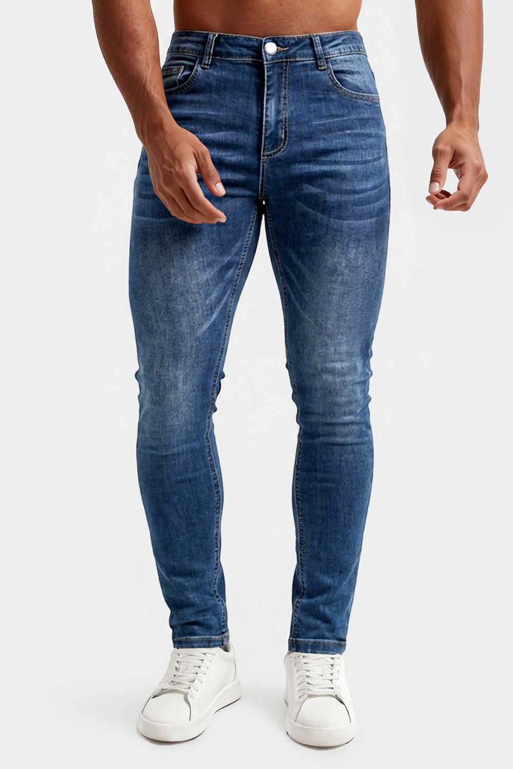 Men's Super Skinny Blue Jean