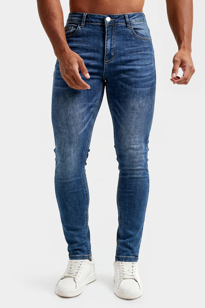 Men's Super Skinny Blue Jean