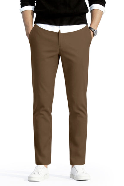 Men's Relaxed Fit Dress Pant - Camel