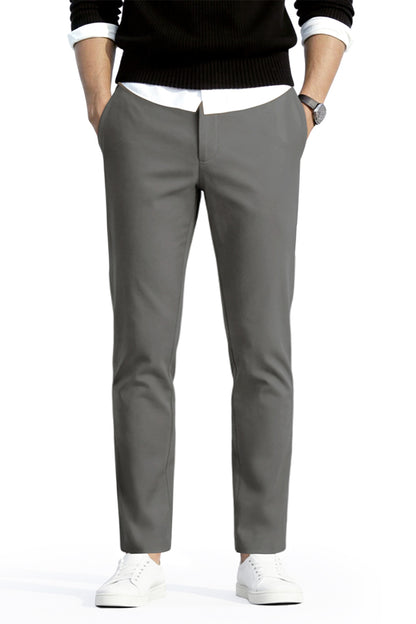 Men's Relaxed Fit Dress Pant - Grey
