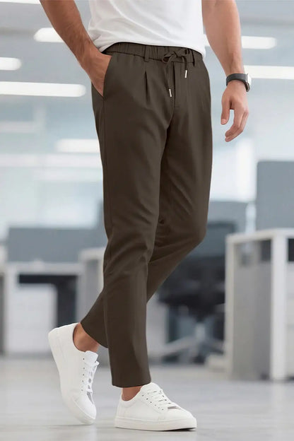 Men's Commuting 7*24 Business Pant - Dark Brown
