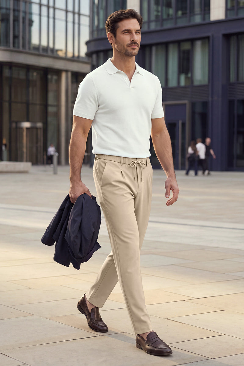 Vielseitige, modern geschnittene Slim-Fit-Hose für Herren
