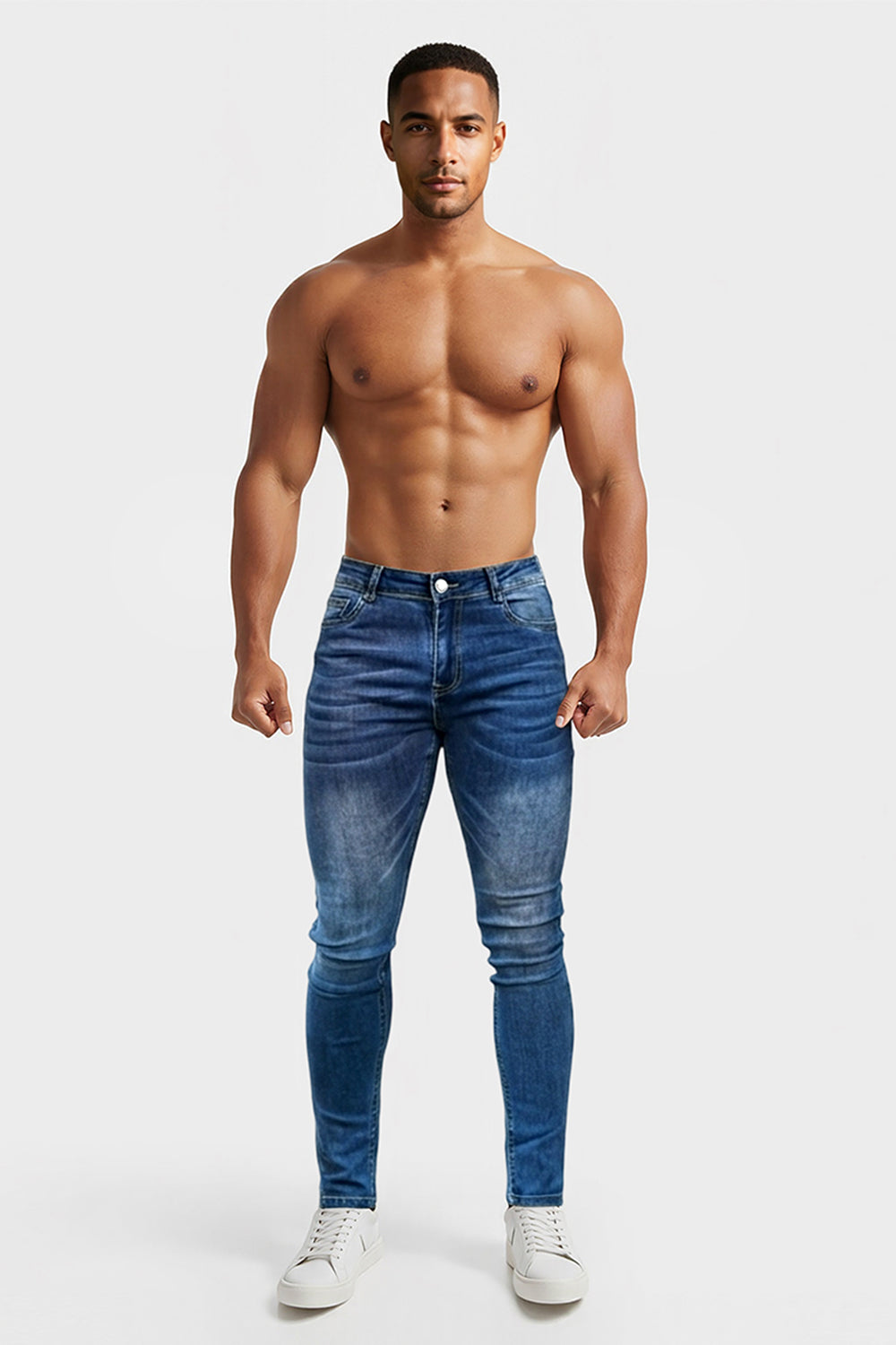 Men's Super Skinny Blue Jean