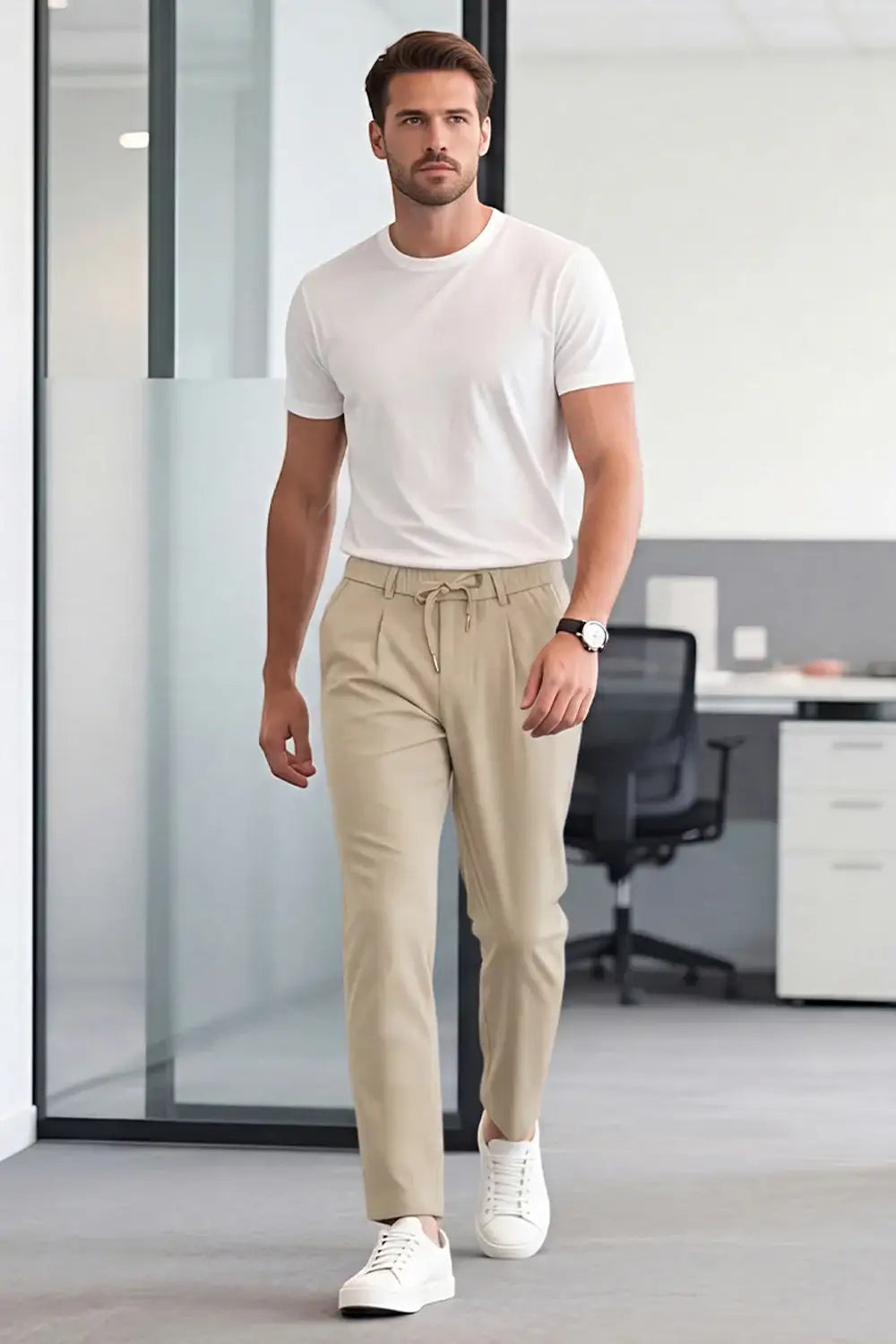 Men's Commuting 7*24 Business Pant - Khaki