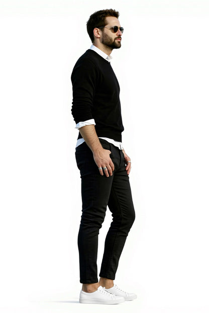 Men's Stretch Skinny Jean - Black