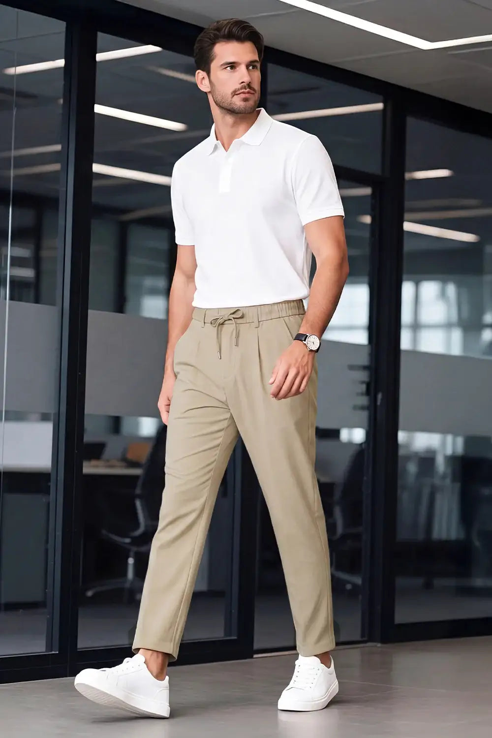 Men's Commuting 7*24 Business Pant - Khaki