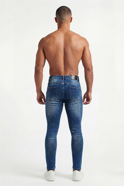 Men's Super Skinny Blue Jean