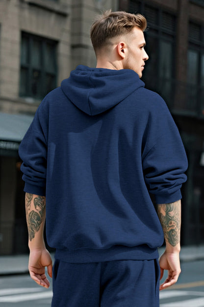 Herren-Pullover-Hoodie in Blau