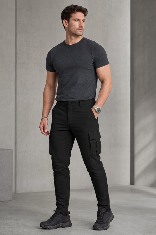 Match Pantalon cargo Wild camouflage pour homme-Rouge