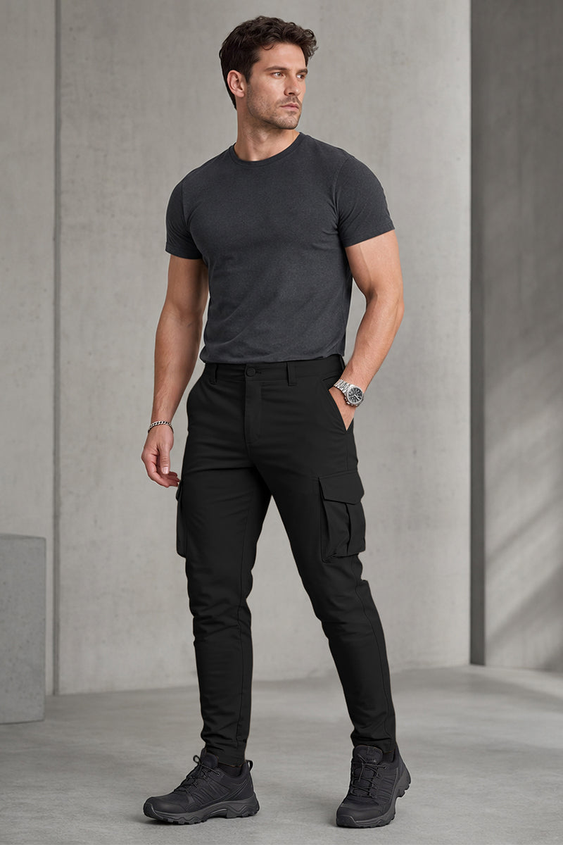 Men Sharp Clean Slim Cargo Pant