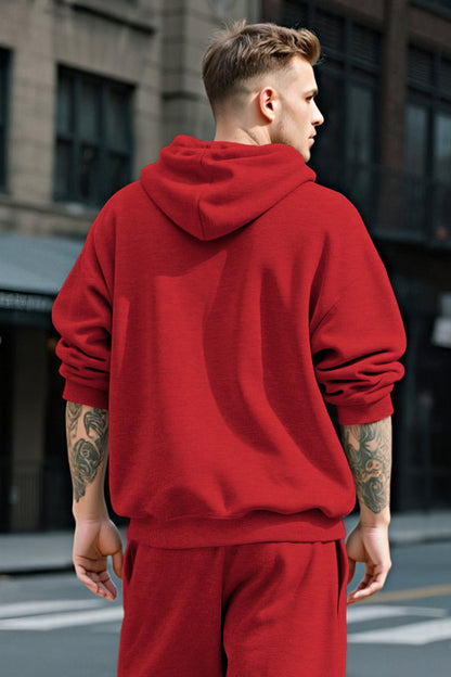 Sudadera con capucha para hombre - Roja