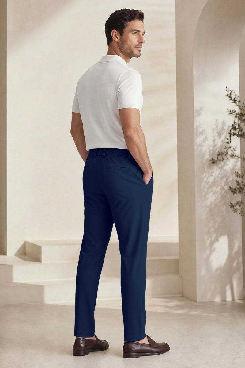 Mens Modern Slim Tailored Versatile Pant