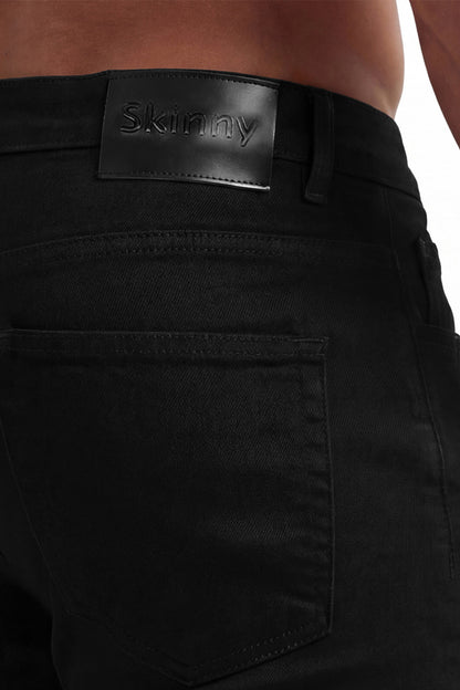 Men's Black Stretch Jean - Ripped
