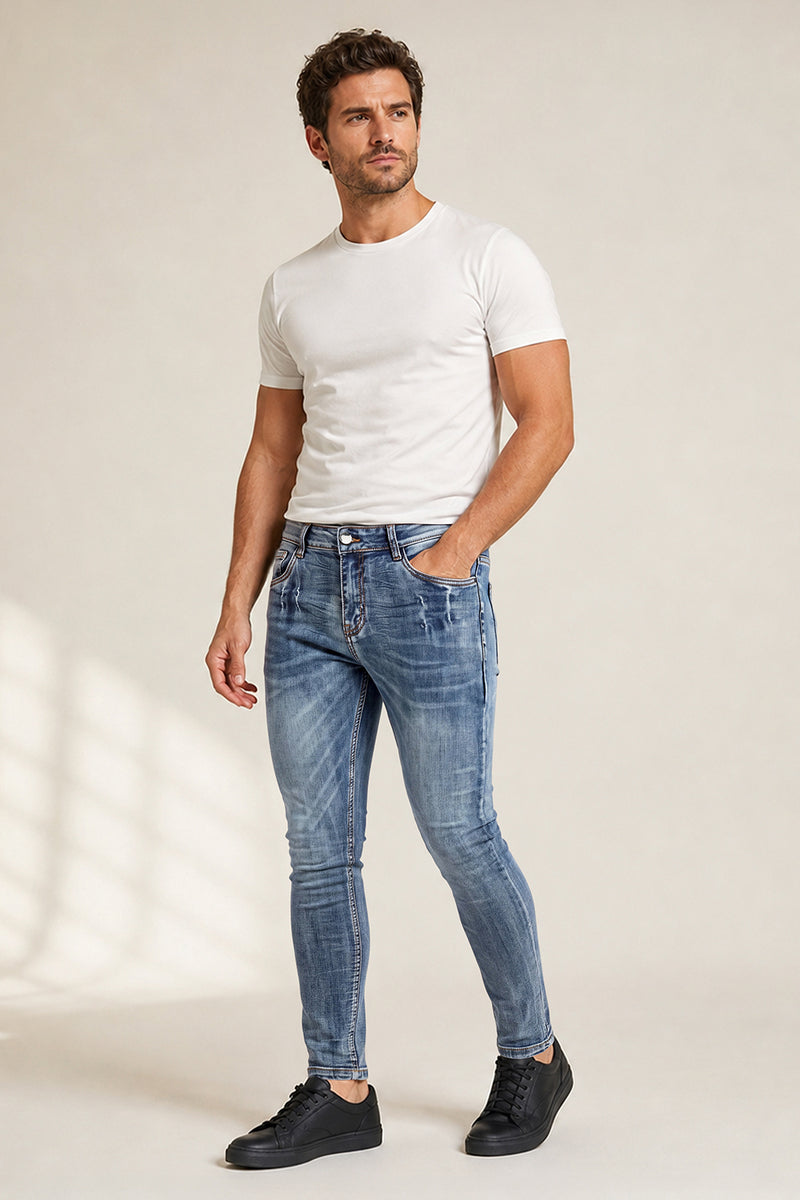 Men's Stretch Skinny Jean - Dark Blue