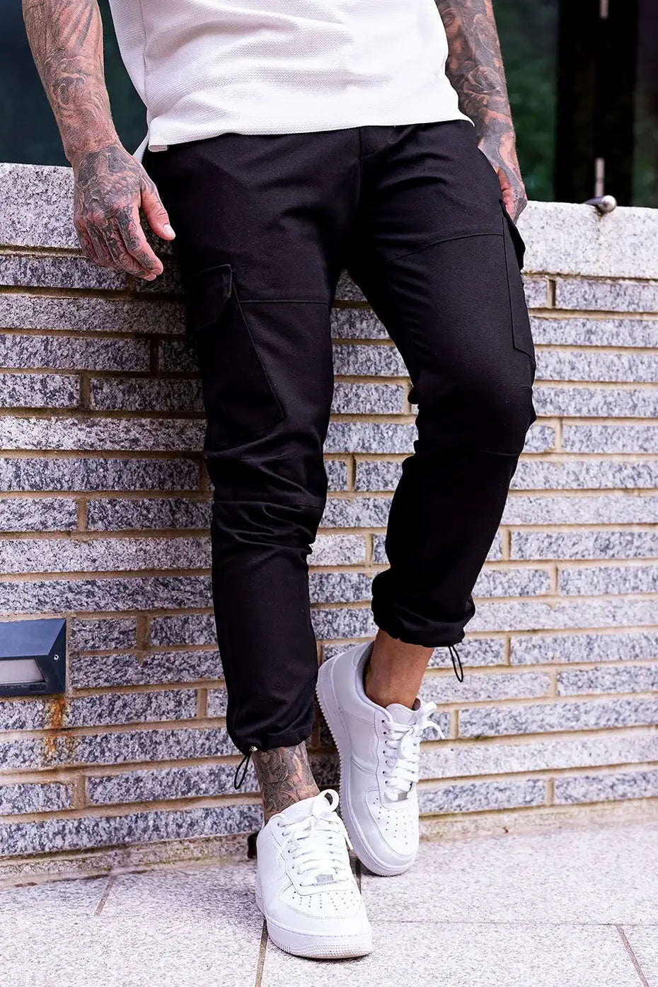 GINGTTO Men's Slim Fit Jogger Sweatpants - Casual Workout Pants With Deep Pockets