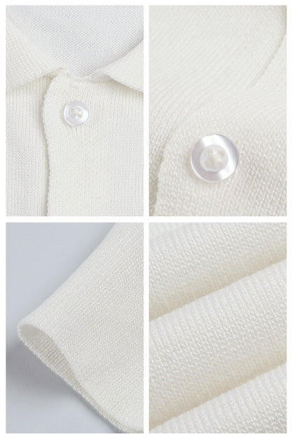 Polo Homme Coupe Slim - Manches Longues