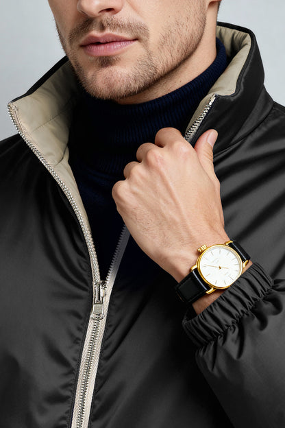 Men's Reversible Coat - Black