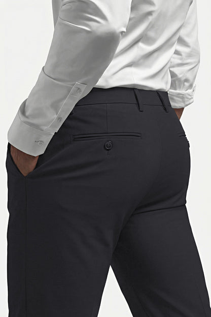 Pantalon extensible noir