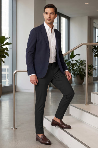 Men's Smart Modern Slim Tailored Pant