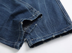 Jeans ripped light blue