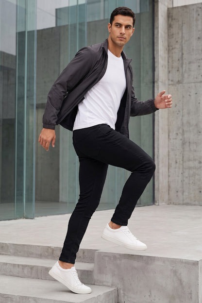 Schwarze Sculpt-Skinny-Jeans für Herren