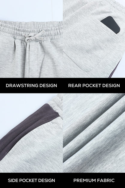 Mens Ultra-loose Casual Pant - Grey