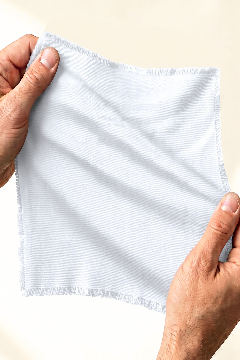 Jeans skinny elasticizzati da uomo - bianchi