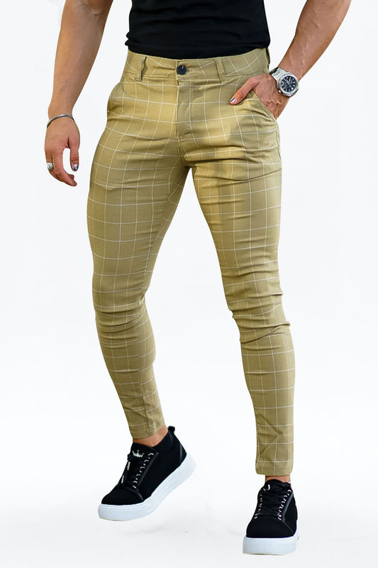 Gingtto Mens Light Green Comfortable Chinos Pants For Every Occasion