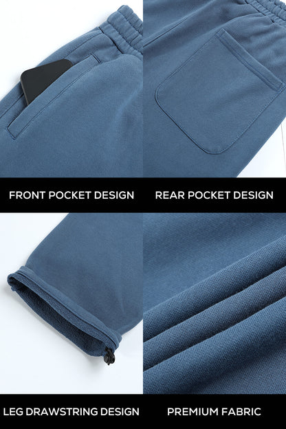 Mens Loose Casual Pant - Blue