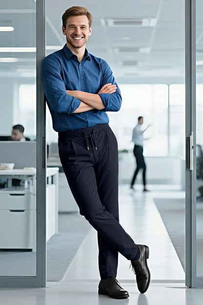 Men's Commuting 7*24 Pant - Dark Blue