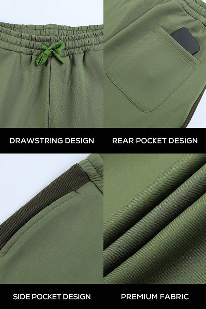 Mens Ultra-loose Casual Pant - Green