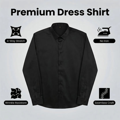 Men's Seamless Stretch Dress Shirt